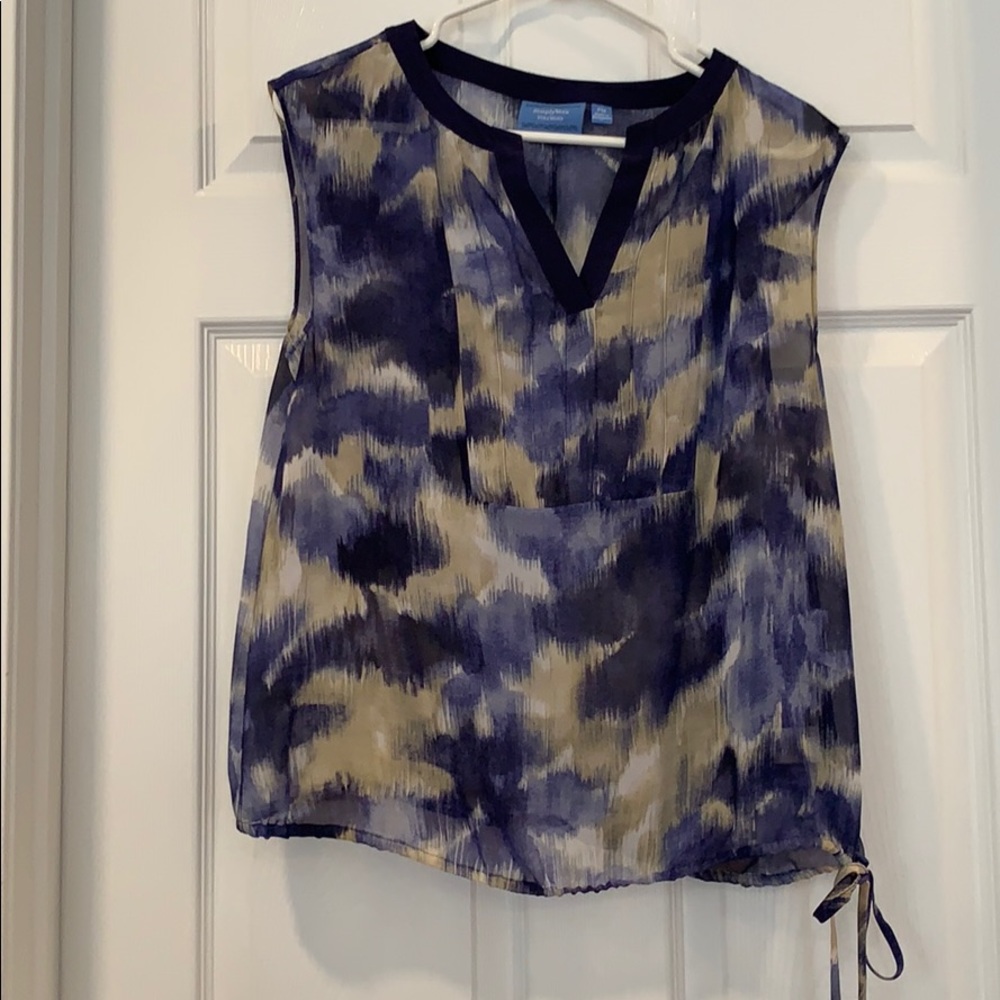Vera Wang Sleeveless Blouse